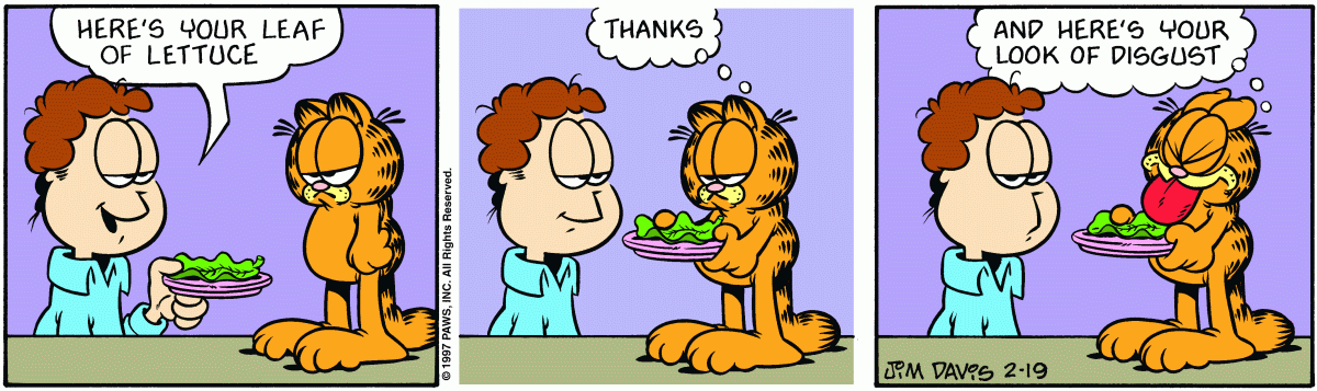 Garfield, February 19, 1997