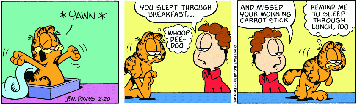 Garfield, February 20, 1997