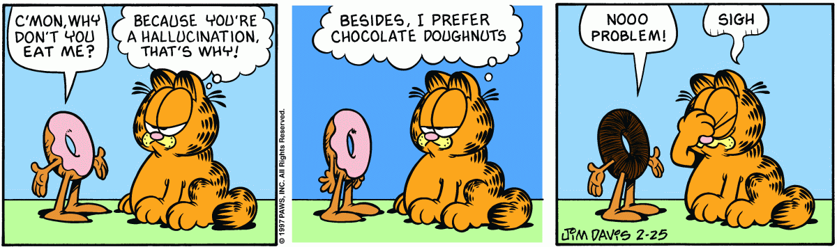 Garfield, February 25, 1997