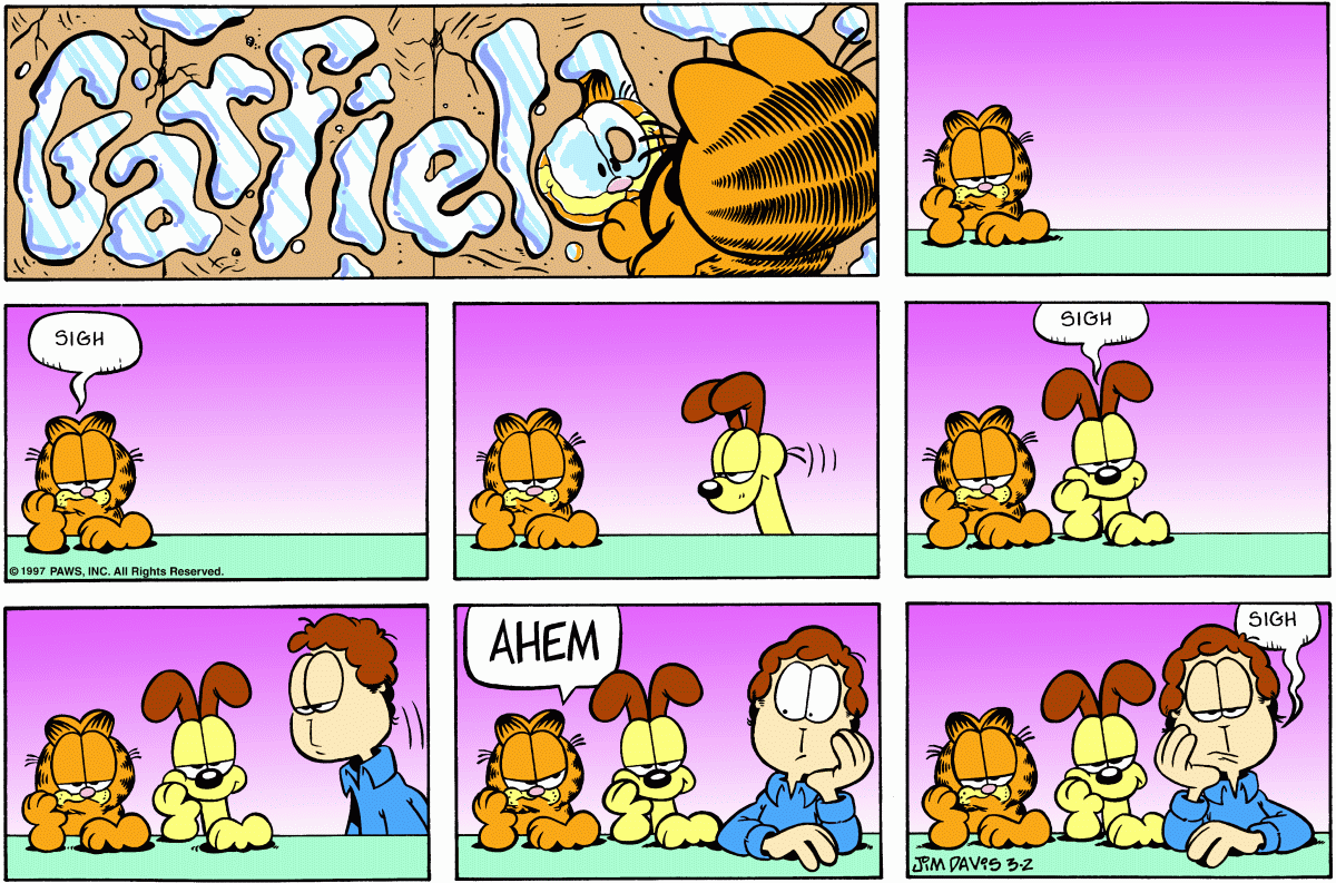 Garfield, March 2, 1997
