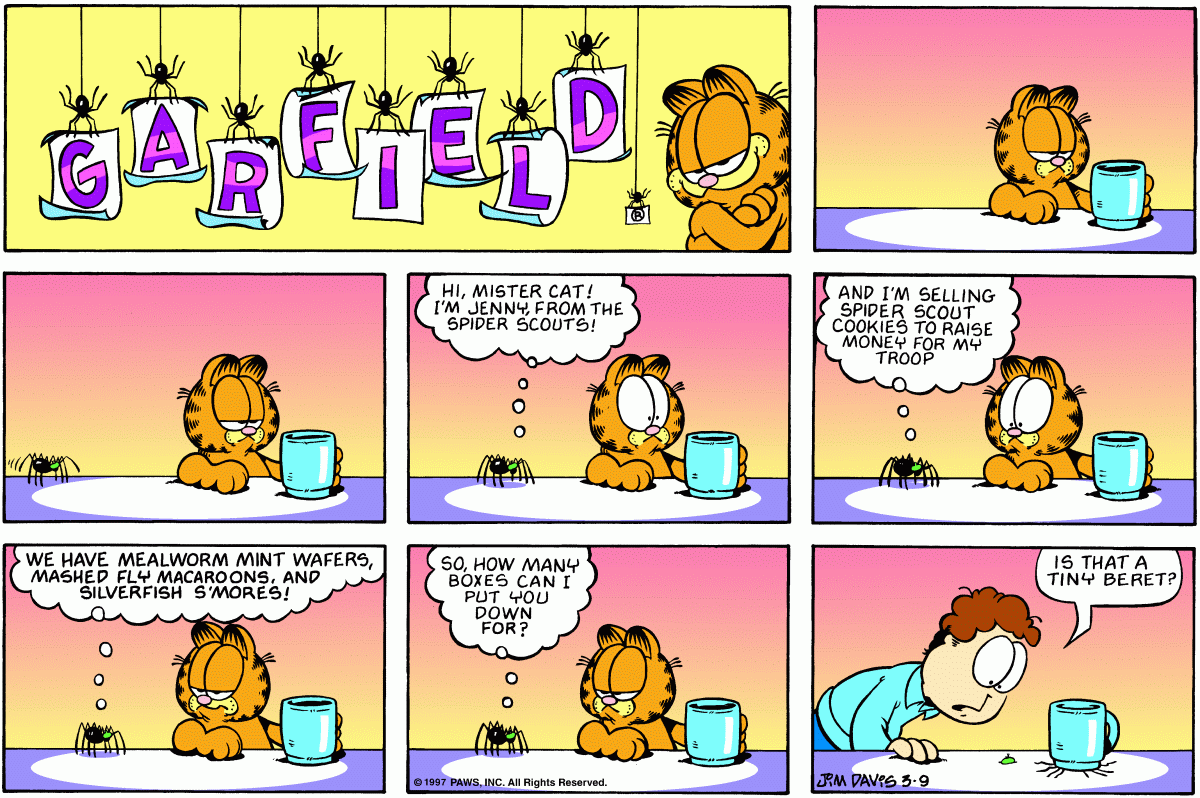 Garfield, March 9, 1997