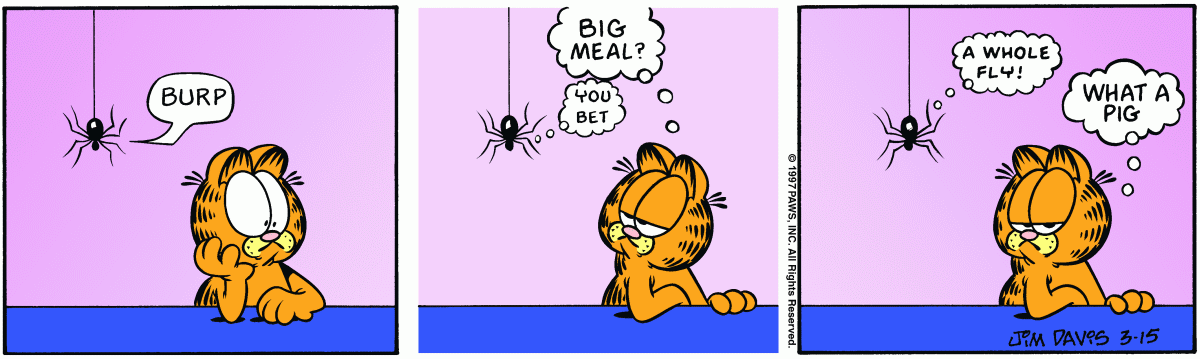 Garfield, March 15, 1997