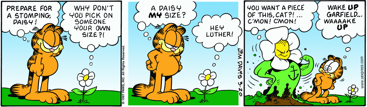 Garfield, March 20, 1997