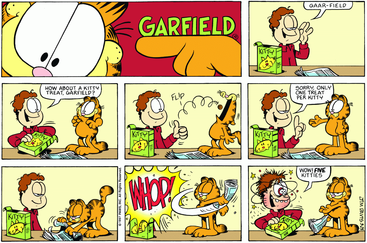 Garfield, March 23, 1997