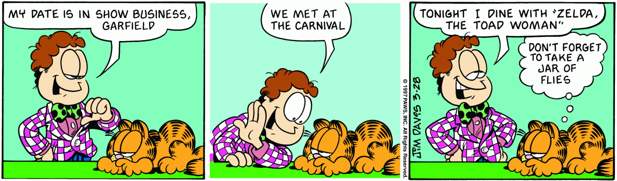 Garfield, March 28, 1997