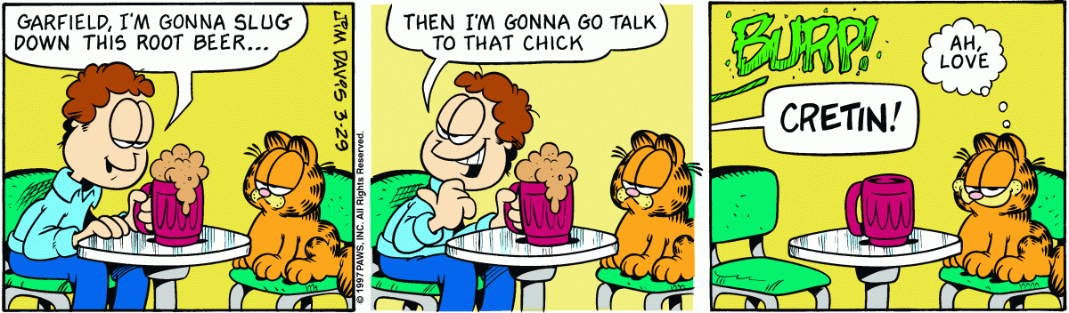 Garfield, March 29, 1997