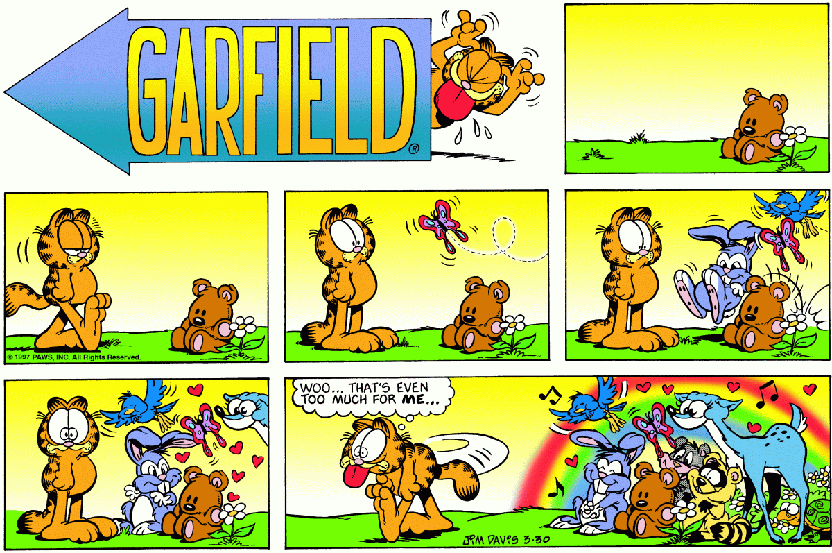 Garfield, March 30, 1997