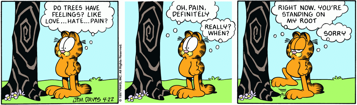 Garfield, April 22, 1997