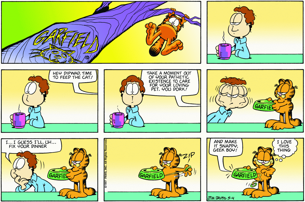 Garfield, May 4, 1997