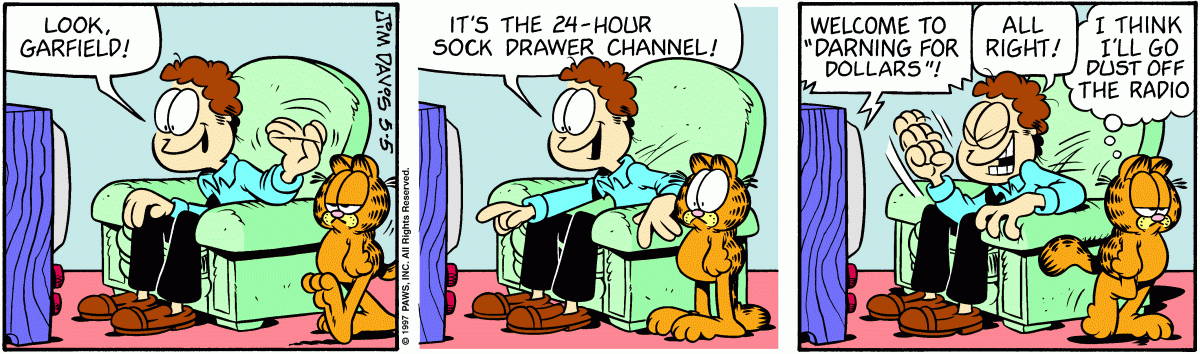 Garfield, May 5, 1997