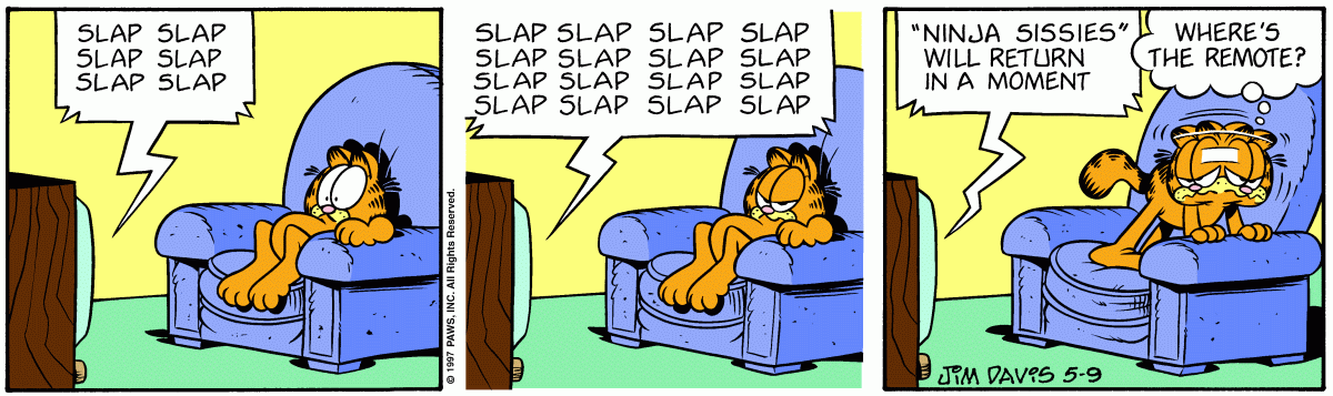 Garfield comic strip for Friday, May 9, 1997