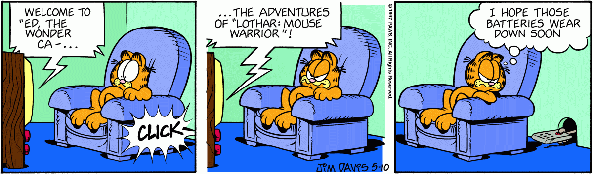 Garfield, May 10, 1997