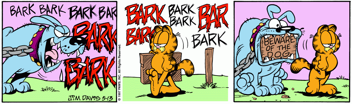 Garfield, May 13, 1997