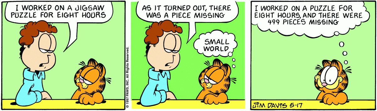 Garfield, May 17, 1997