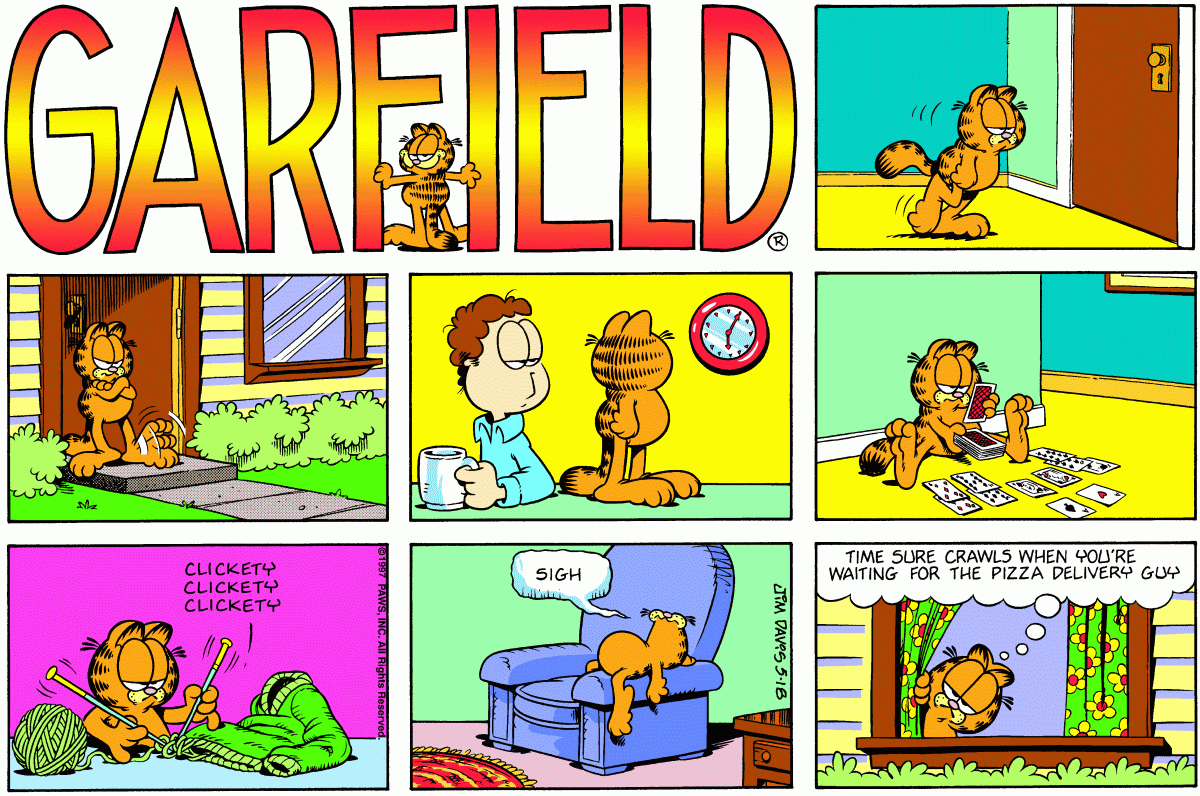 Garfield, May 18, 1997