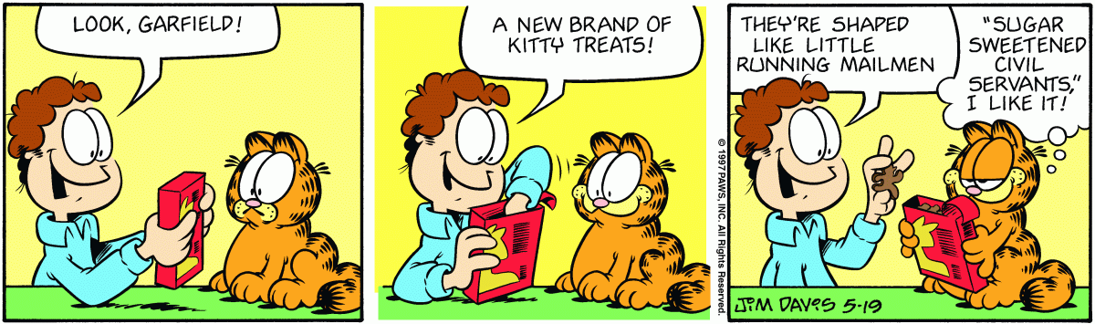 Garfield, May 19, 1997