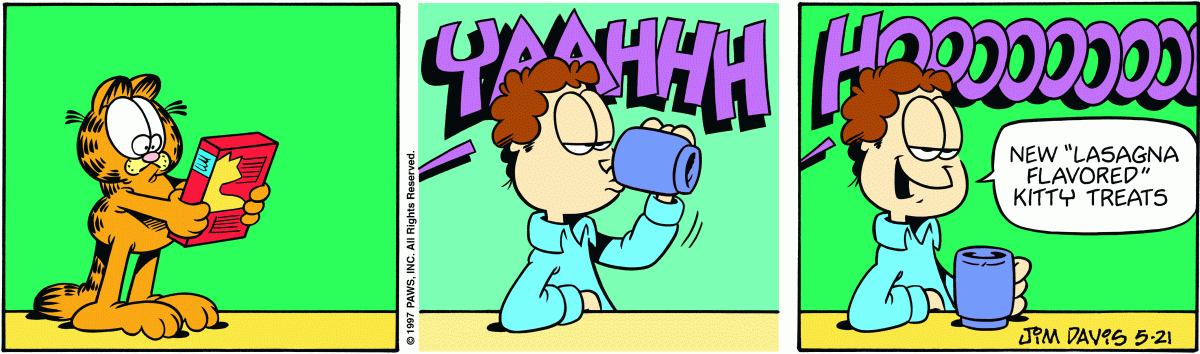 Garfield, May 21, 1997