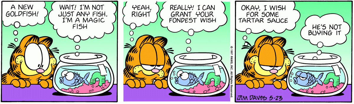 Garfield, May 23, 1997