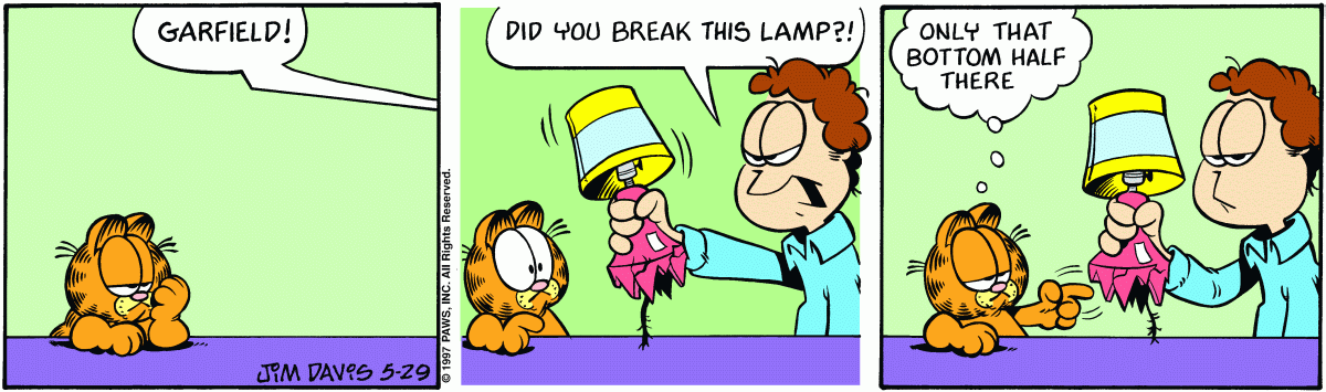 Garfield, May 29, 1997