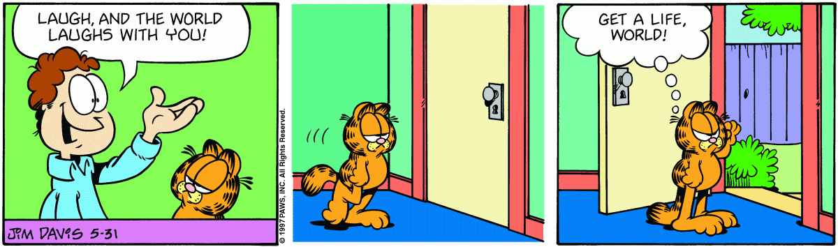 Garfield, May 31, 1997
