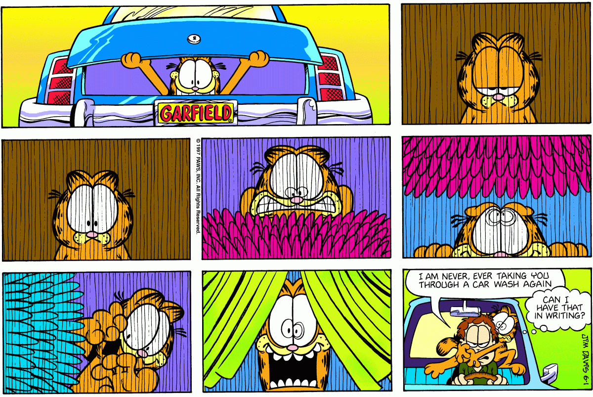 Garfield, June 1, 1997