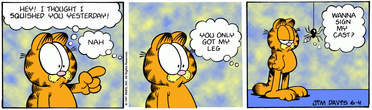 Garfield, June 4, 1997