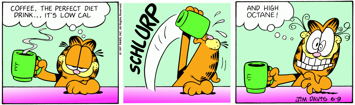 Garfield, June 9, 1997