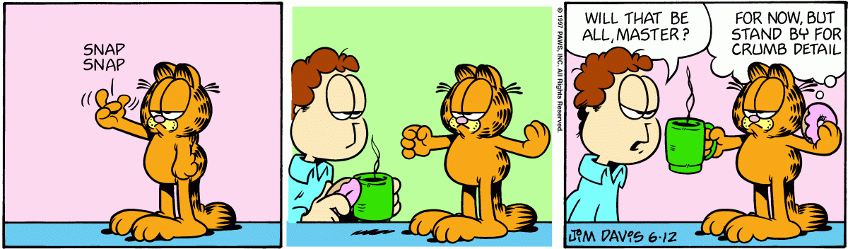 Garfield, June 12, 1997