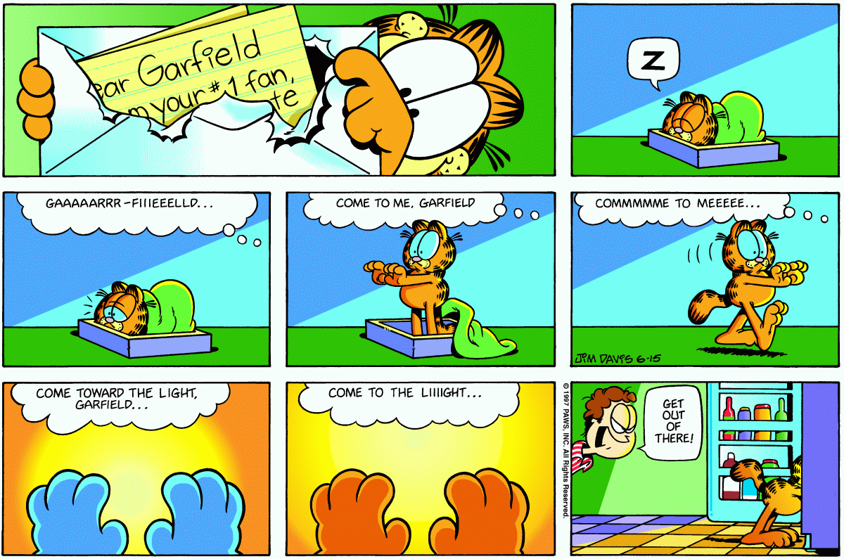 Garfield, June 15, 1997