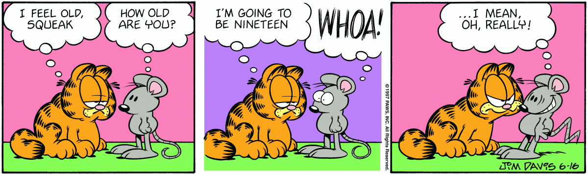 Garfield, June 16, 1997