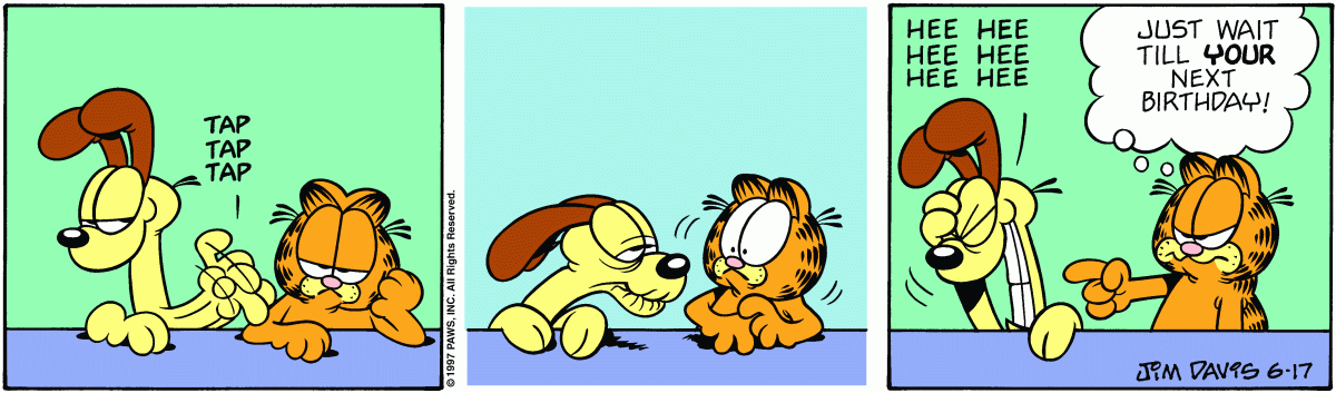 Garfield, June 17, 1997