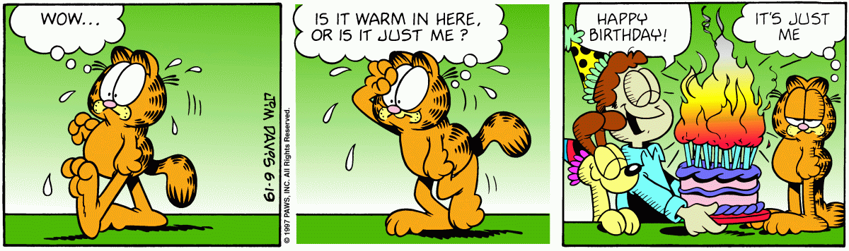 Garfield, June 19, 1997