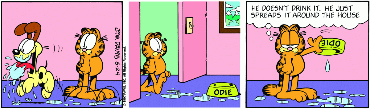 Garfield, June 24, 1997