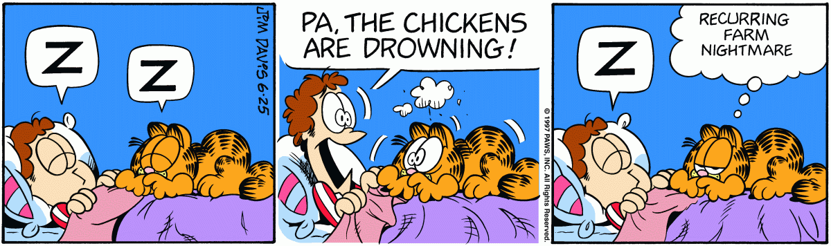 Garfield, June 25, 1997