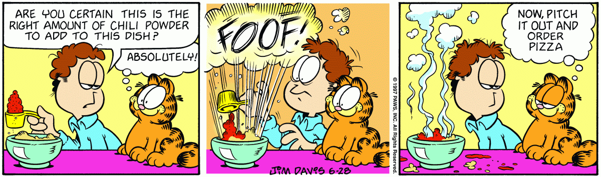 Garfield, June 28, 1997