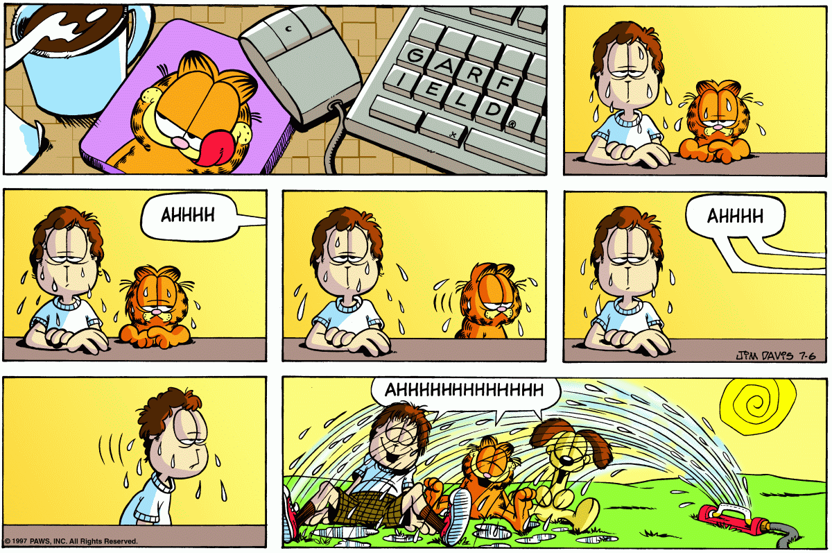 Garfield, July 6, 1997