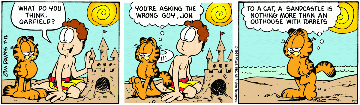 Garfield, July 12, 1997
