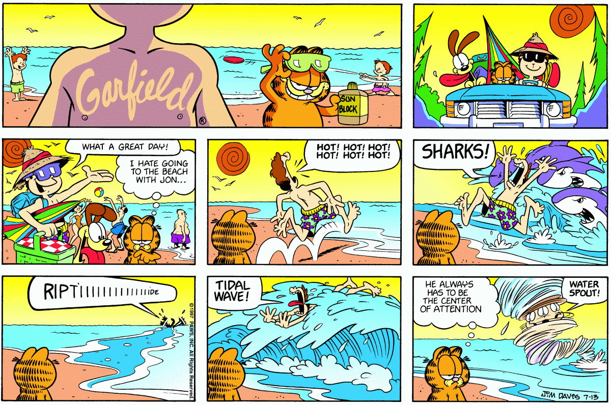 Garfield, July 13, 1997