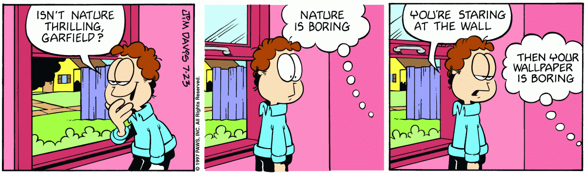 Garfield, July 23, 1997