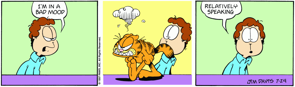 Garfield, July 24, 1997
