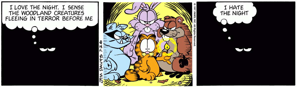 Garfield, July 26, 1997