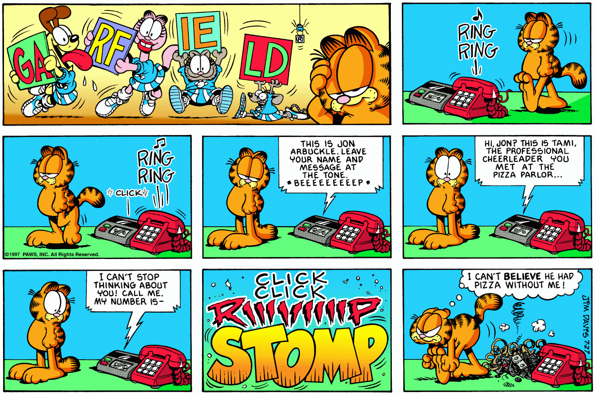 Garfield, July 27, 1997