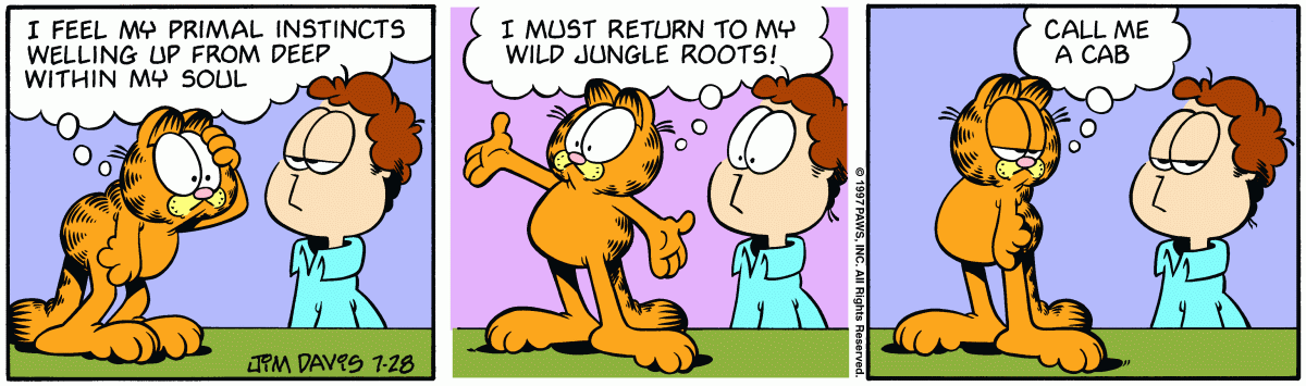 Garfield, July 28, 1997