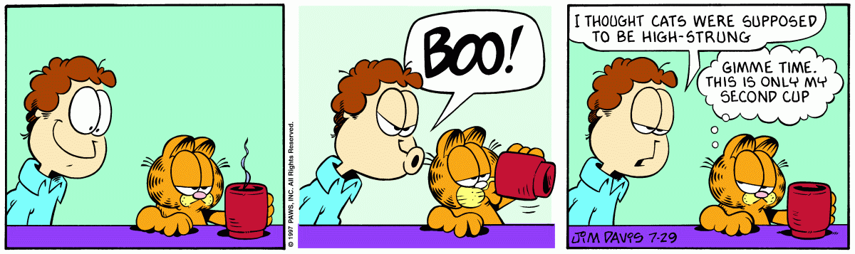 Garfield, July 29, 1997