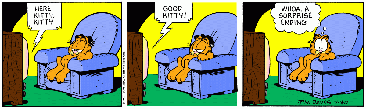 Garfield, July 30, 1997