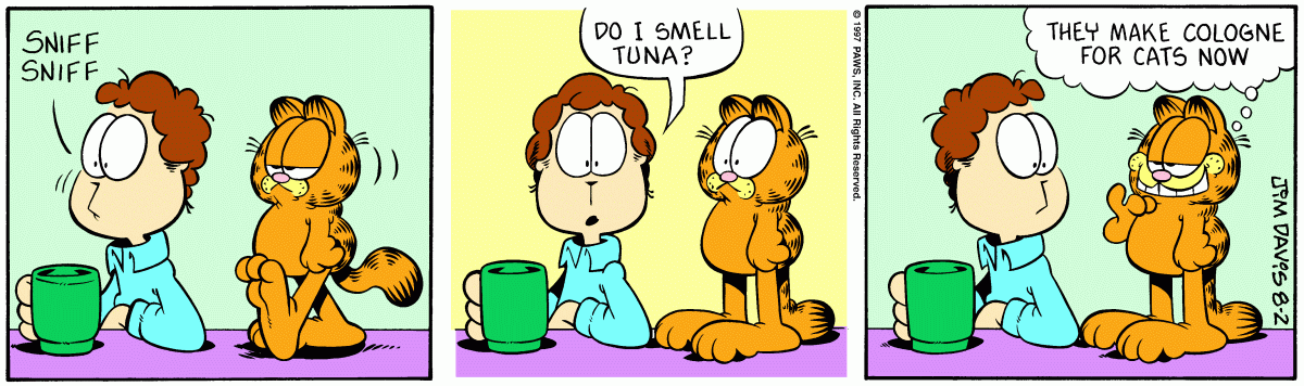 Garfield, August 2, 1997