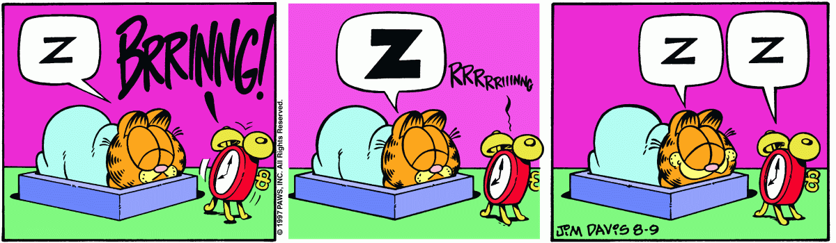 Garfield, August 9, 1997
