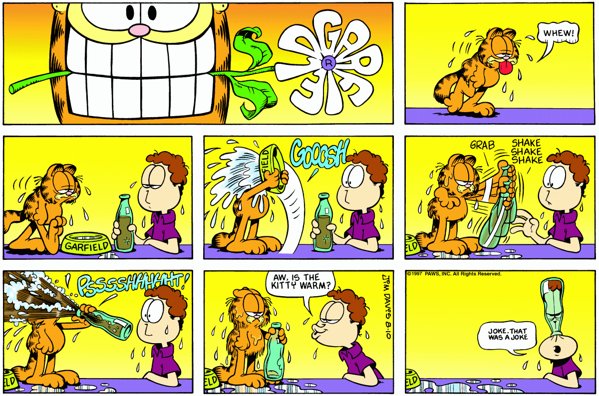 Garfield, August 10, 1997