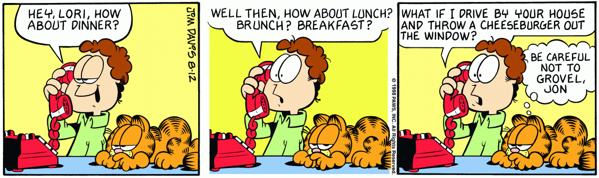 Garfield, August 12, 1997