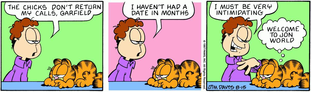 Garfield, August 15, 1997